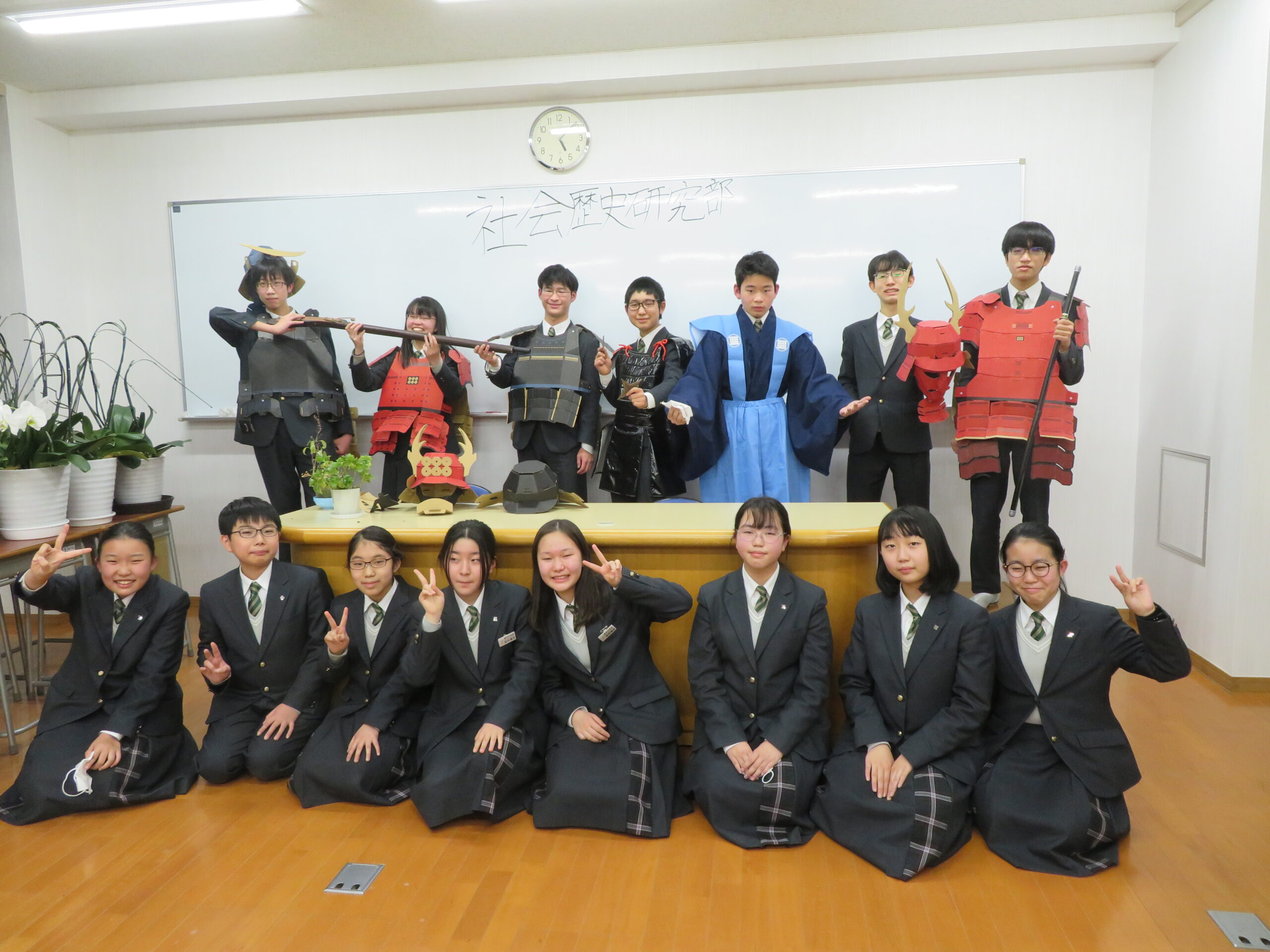 中学校　卒業　写真集合写真　中学生 中学生、卒アル写真を撮りました。2022年度の記録 その② | 昌平中学校・高等学校