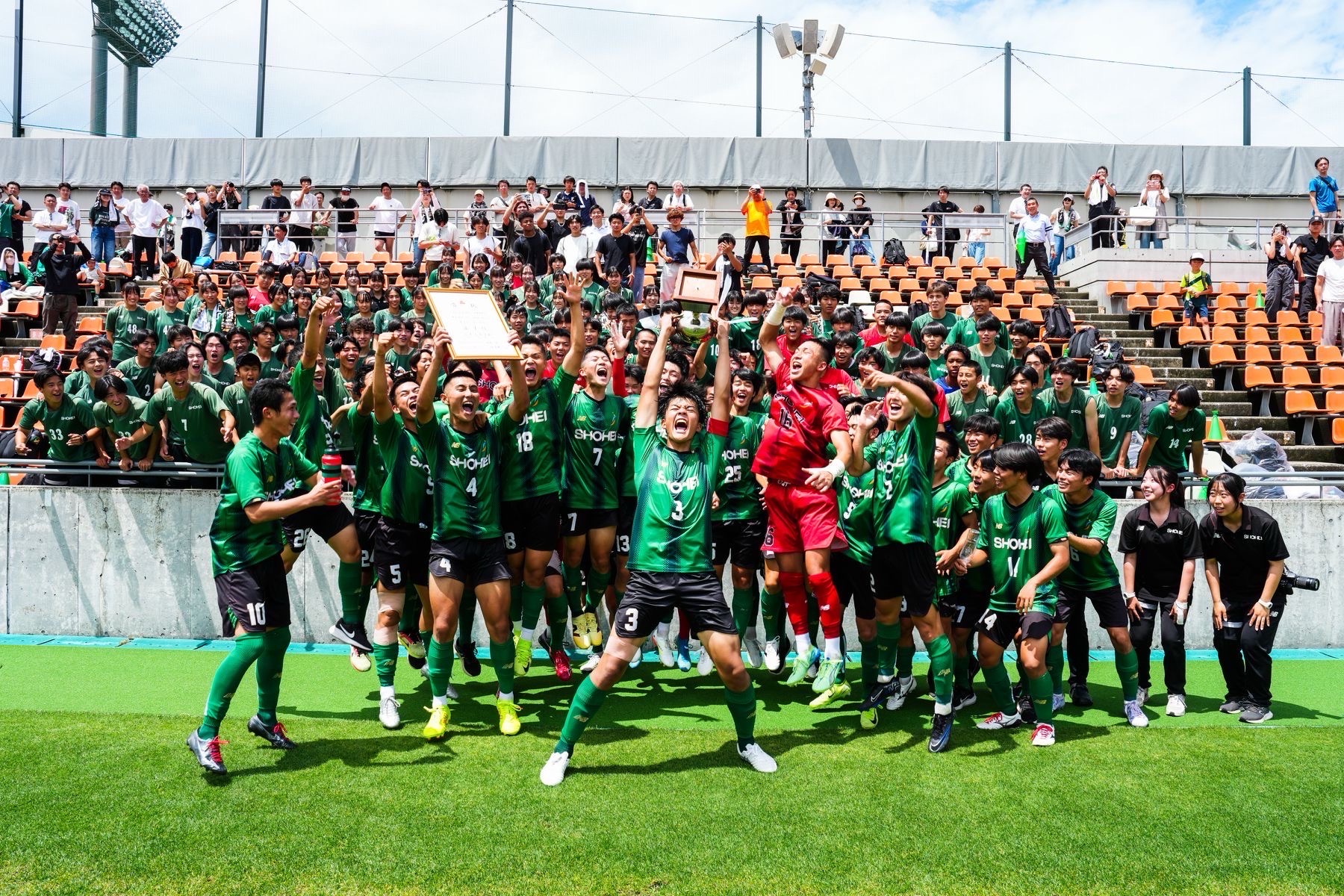 サッカー部【男子】2年連続6回目の全国高校総体出場！！ | 昌平中学校