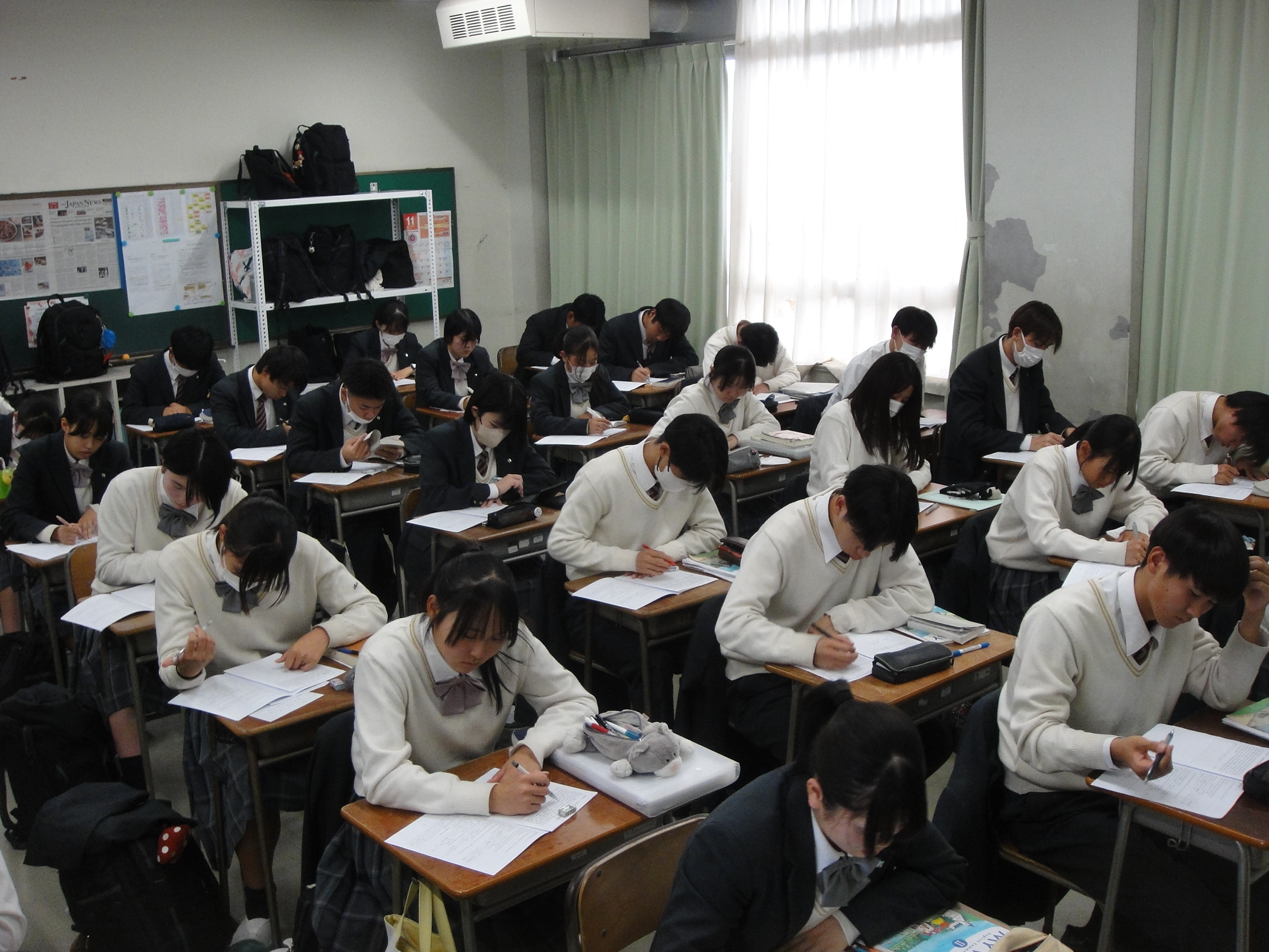 高校2年生授業風景 | 昌平中学校・高等学校